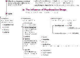Concept map: The Influence of Psychoactive Drugs