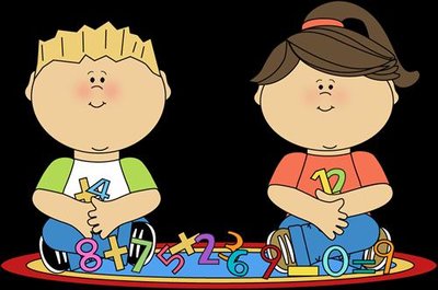 Children with numbers (numeracy)