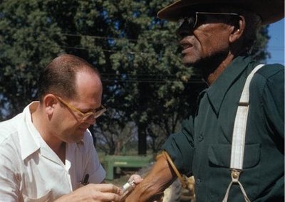 Researcher interacting with participant, illustrating ethical considerations