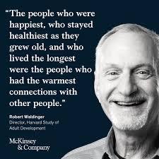 Quote: Warmest connections predict happiness and longevity