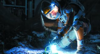 Astronaut striving for survival and companionship, illustrating hierarchy of needs