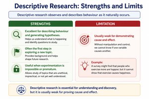 Descriptive research: strengths and limits