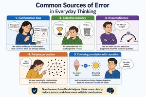 Common sources of error in everyday thinking