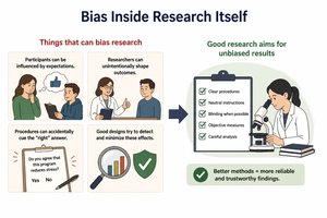 Bias inside research itself