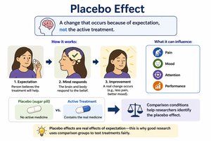 Placebo effect in research