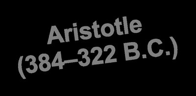 Aristotle (384–322 B.C.)