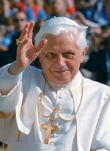 A religious figure, an example of a less prototypical bachelor