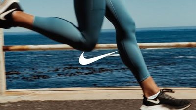 Nike advertisement associating brand with physical activity