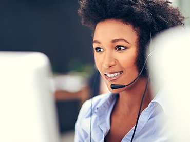 Crisis hotline worker, representing immediate support resources