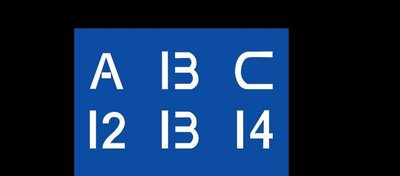 Gestalt visual perception example