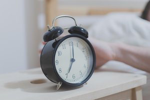 Alarm clock representing immediacy