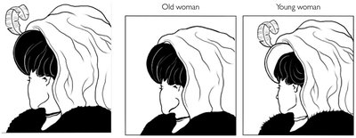Example of Perceptual Set: Old Woman/Young Woman