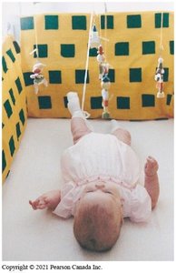 Infant memory experiment with mobile