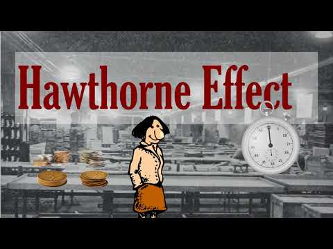 Hawthorne Effect in factory setting