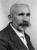 Portrait of an early psychiatrist (blurred face)