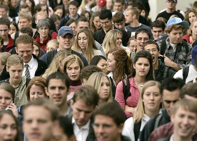 Crowd, representing cultural influences