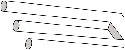 Example of a visual illusion illustrating top-down processing