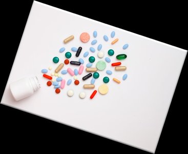 Assorted pills and medications