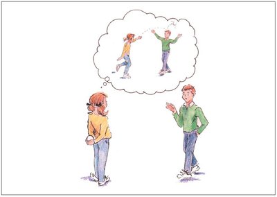 Children assessing intentions in a social scenario