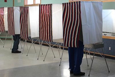 Voting booths