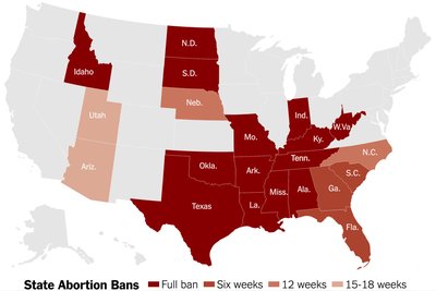 State abortion bans in the United States