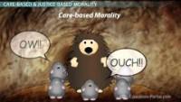 Care-based morality illustration