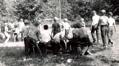Robbers Cave Experiment: Boys in competitive group activities