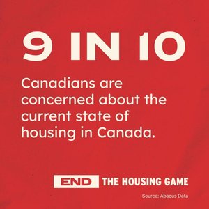 9 in 10 Canadians concerned about housing