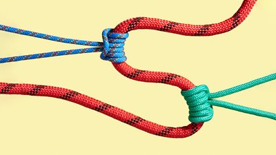 Double bind metaphor: intertwined ropes