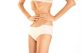 Thin body representing eating disorder