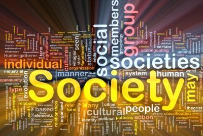 Society word cloud
