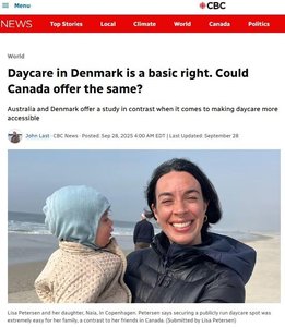 Daycare in Denmark is a basic right