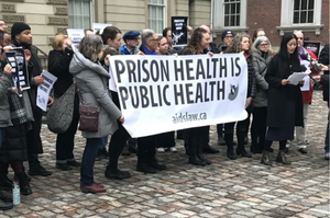 Prison health is public health protest