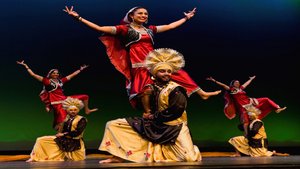 Bhangra dance performance