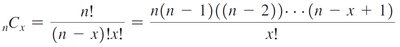 Hypergeometric probability formula