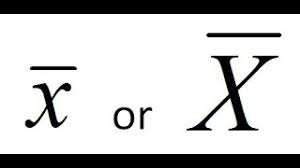 X-Bar symbol