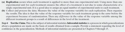 Replication, data collection, and inferential statistics in experiments