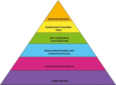 Meta-analysis pyramid