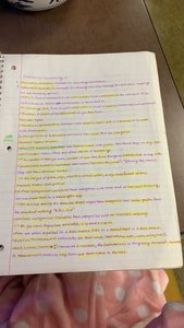 Handwritten notes on statistics introduction and data collection