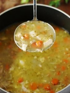 Soup ladle as analogy for sampling