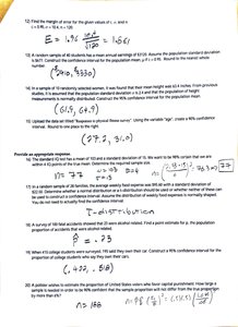 Sampling distribution curve