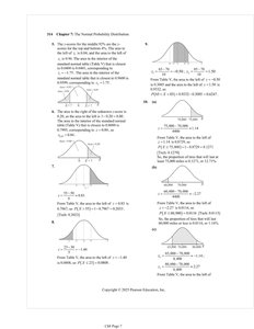 Normal distribution curve