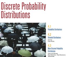 Chapter cover: Discrete Probability Distributions