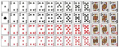 Standard deck of cards