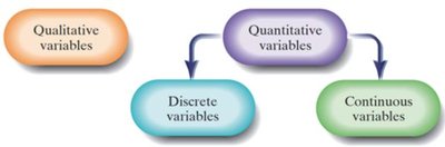 Classification of variables diagram