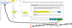 StatCrunch jury selection calculation