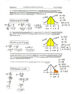 Normal distribution with shaded probability region