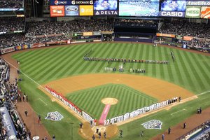 Baseball World Series field