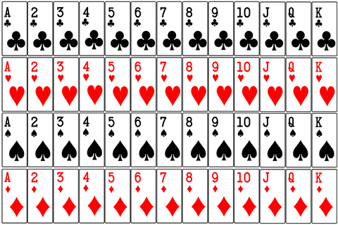 Standard deck of cards