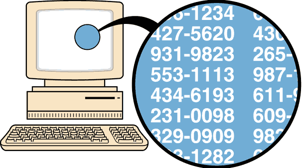 Random numbers for sampling